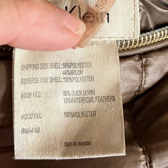 Calvin Klein down, reversible, puffer coat sz Lg - Picture 10 of 10